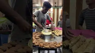 Veg Kabab Roll Making #shorts