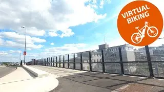 Virtual Biking: Bike Ride Around Luxembourg City, Luxembourg Part 4