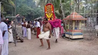 പ്ലാമൂട്ടിൽ അമ്മ പൊങ്കാല സ്വീകരിക്കാൻ എത്തിയപ്പോൾ | Goddess bhadrakali