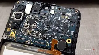 سامسونج a50 من الداخل ومشكلة الماء Samsung a50 Disassembly