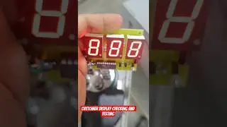 customer display testing and check|Repairing Cesh Counting Machine #repairing #machine #engineering