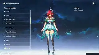 Wuthering Waves Ciaccona voice lines