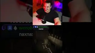 миша не боится хорроров  #mitianinka #twitch #stream #юмор #devour #game #memes