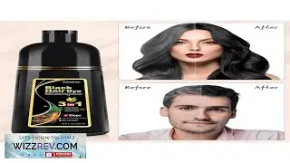 Black Hair Dye Shampoo For Gray Hair Semi Permanent Hair Color Shampoo