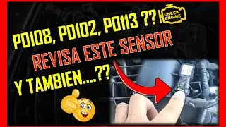P0108,P0112, y Pierde Fuerza El Motor? Te Explico Que significan y Que Debes Hacer✅