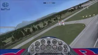 Microsoft Flight Simulator X  -  Red Bull Time Trial (01:11)