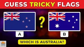 Hard Tricky Flags Quiz (A or B) | Score 15/15?