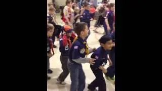 12-19-13 Cub Scout Indian Ritual Video 1
