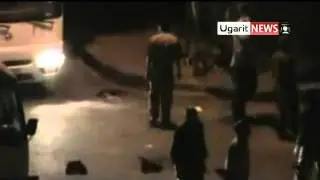 30 6 Homs   syrian security أوغاريت   حمص   هجوم الشبيحة في حي الغوطة يوم بركان حلب
