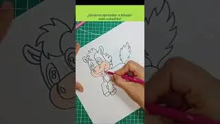 Dibuja un caballito f&aacute;cil