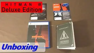Hitman 3 Deluxe Edition Unboxing (PS5)