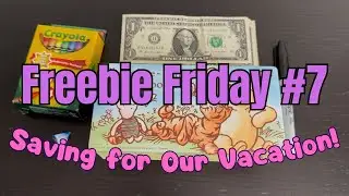 Freebie Friday #7 | Saving for Family Vacation (Disney World Trip!) | Last Week of October
