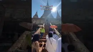 ANCIENT City Of Thailand, Ayutthaya #Thailand #Shorts