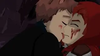 Red riding hood Kyle and Werewolf Cartman||14+||w/ ai voice lines)) South Park Kyman comic future au
