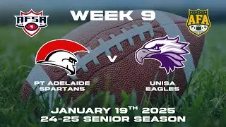 AFSA 24-25 Week 9 Seniors Spartans vs Eagles