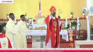 #LIVE ADHIMISHO LA MISA TAKATIFU OCTAVA YA NOELI SHEREHE YA SOMO PAROKIA KARIWA