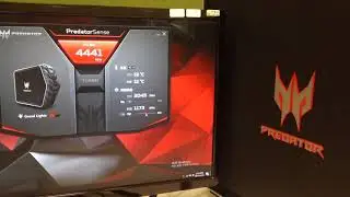 G6 Predator Sense Fan control