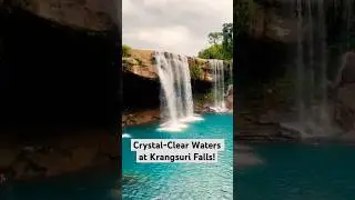 Meghalayan Series-Day 5: Krang Suri falls #river#waterfalls#travel#meghalaya#mybeautifulindia