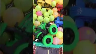 tractor in pond#toys #sanjoytoyhouse #shorts