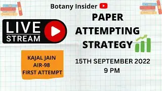 Paper Attempting Strategy - CSIR UGC NET June 2022 I Must watch