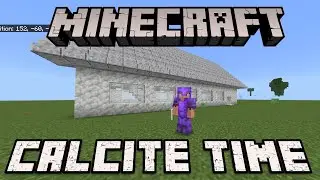 Building with calcite in Minecraft!