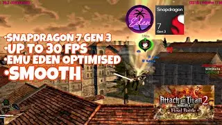 ATTACK ON TITAN 2 FINAL BATTLE ON EDEN OPTIMISED SNAPDRAGON 7 GEN 3 (IQOO Z9 5G) - Grafik 1x1080p