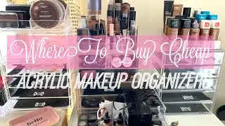 ****CHEAP ACRYLIC MAKEUP ORGANIZERS