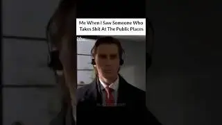 TRUE SITUATION.... Patrick Bateman Meme #shorts