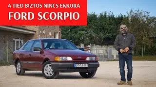 A Ford Scorpio 2.0i tökéletes utazóautó ma is, pedig veterán. Így lesz a hétköznapiból különleges!
