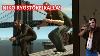 GTA IV Läpipeluu osa  24 -  Niko ryöstöhommissa!