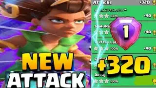 NEW Root Rider With Witch Attack Th16 - BEST CWL Th16 Attack Strategy in Clash of Clans