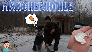 ÜBERALL KRISTALLE /Bei -3° in einer einsamen Hütte im Wald