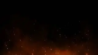 Burning Fire Overlay Effects | Realistic Flame Footage  PARTICLE OVERLAY ANIMATION