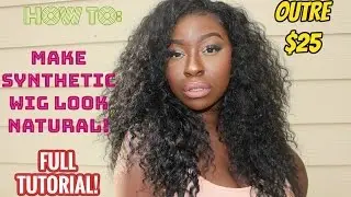 Outre Half Wig Batik Peruvian | Blending Short Hair| Natural Results