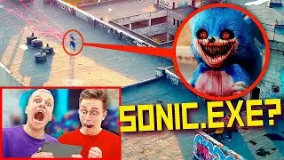 URGENTE: ¡SONIC.EXE NOS HA ATACADO! MI DRON GRABÓ AL SONIC.EXE REAL **Él existe** Episodio 1