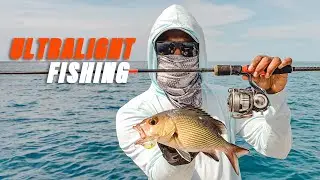 Ultralight Fishing on Boat