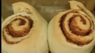 cinnamon rolls from pizza dough left over