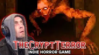 The Crypt Terror Playthrough | Indie Horror Game | by Daniel Buckley - itch.io