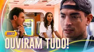 GUSTAVO E KEY FLAGRAM MC GUIM&Ecirc; FALANDO DELES NO QUARTO DO L&Iacute;DER 👀💥 | BBB 23