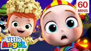 Halloween Song + More Little Angel Kids Songs & Nursery Rhymes | Moonbug Kids