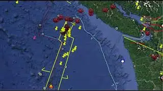 Earthquake Off The Coast Shakes VANCOUVER ISLAND, CANADA
