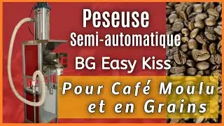 Peseuse doseuse pour caf&eacute; moulu et en grains
