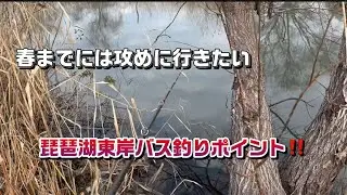 琵琶湖水系須田川バス釣りポイント‼️