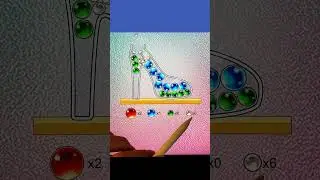 Put all the glass beads into the bottle.#youtubeshorts #gamimgplay #christmasmusic #viralvideos