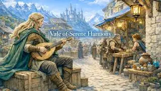 Vale of Serene Harmony | Fantasy Celtic Ambience | Relaxing Music