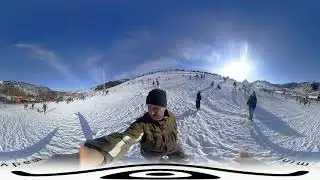 MADV Mini Panoramic Camera for Android Video Sample @ Ski Gyimes 2020