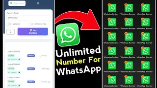 Free Number For Verification 2026 | Unlimited Whatsapp Number OTP Free 