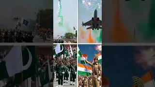 Pakistan vs India 🇵🇰🇮🇳 | Independence Day Army & Air Show | #independenceday