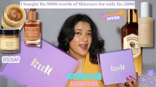 Crazy Discount on Korean Skincare || Kult App Haul #kultapp