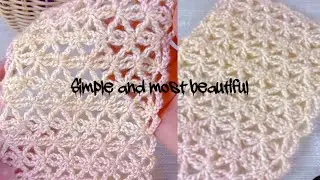 DIY Crochet Star Pattern for Blanket !! Beginner-Friendly Guide